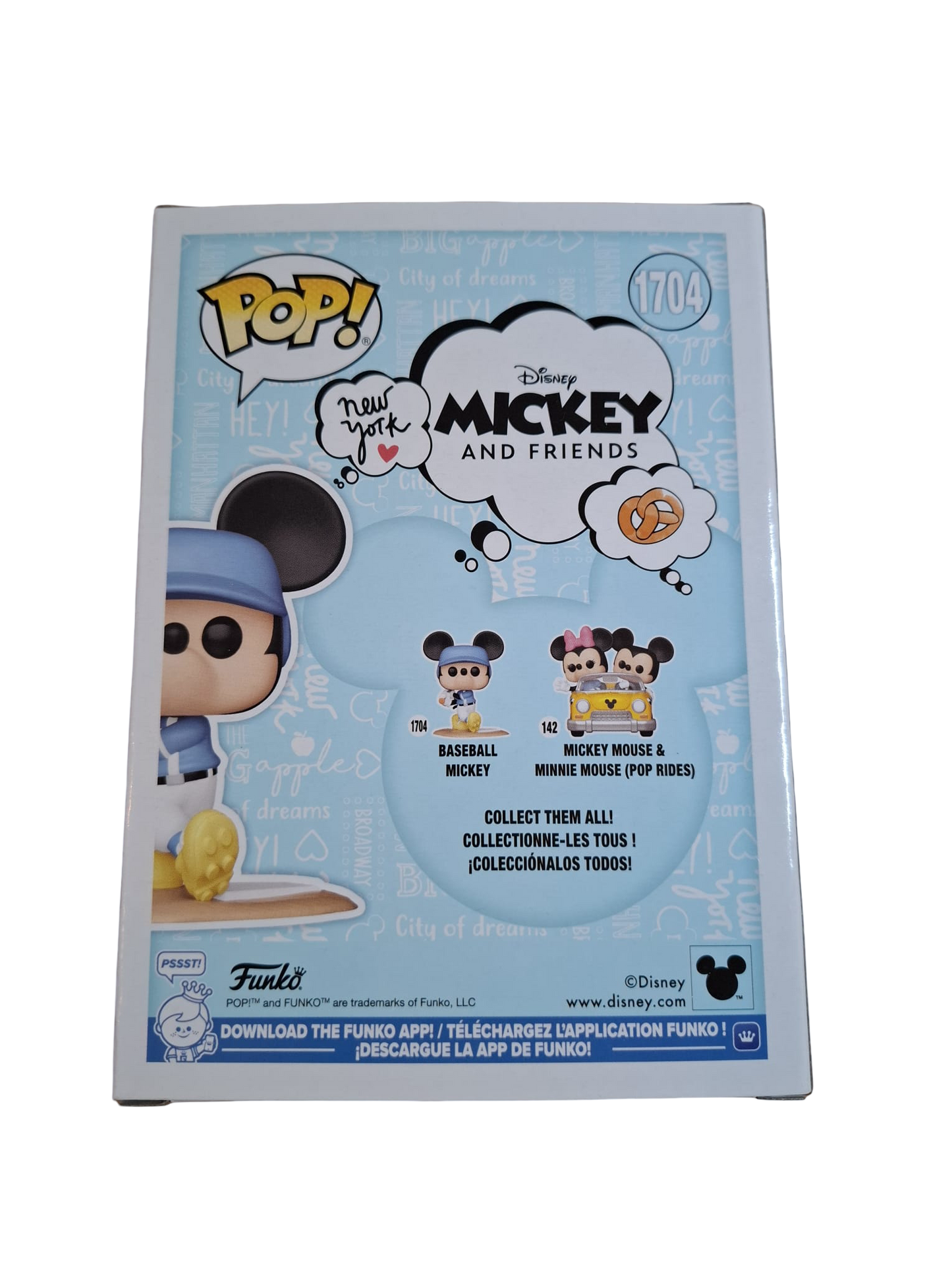 Funko Pop! Disney Mickey and Friends #1704 – Baseball Mickey – Special Edition / New York