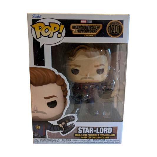 Funko Pop! Marvel Guardians of the Galaxy Vol. 3 – Star-Lord #1201 – Vinyl Bobble-Head mit OVP