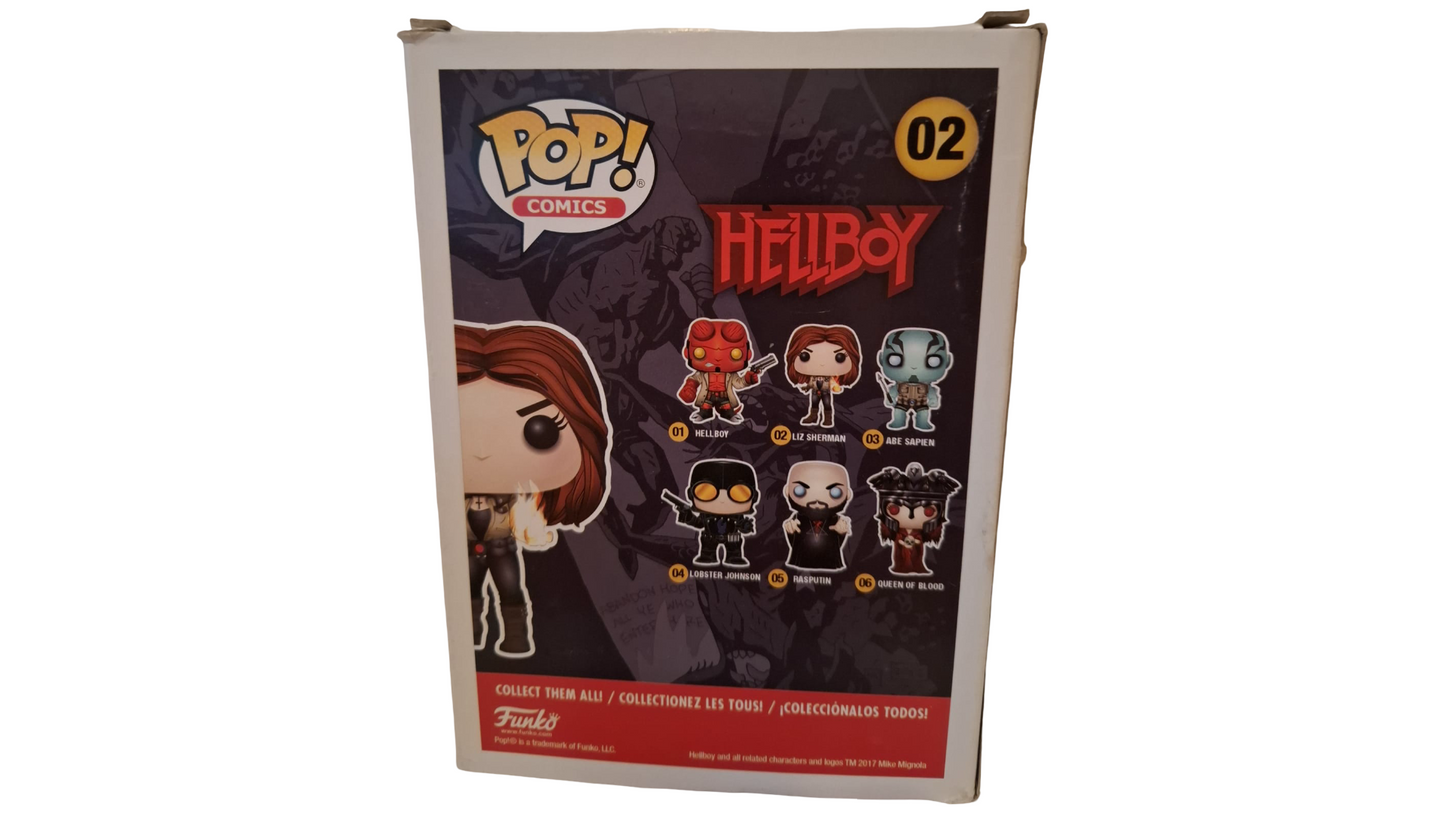 Funko Pop! Hellboy Liz Sherman #02 Comics Vinyl Figur OVP Vaulted