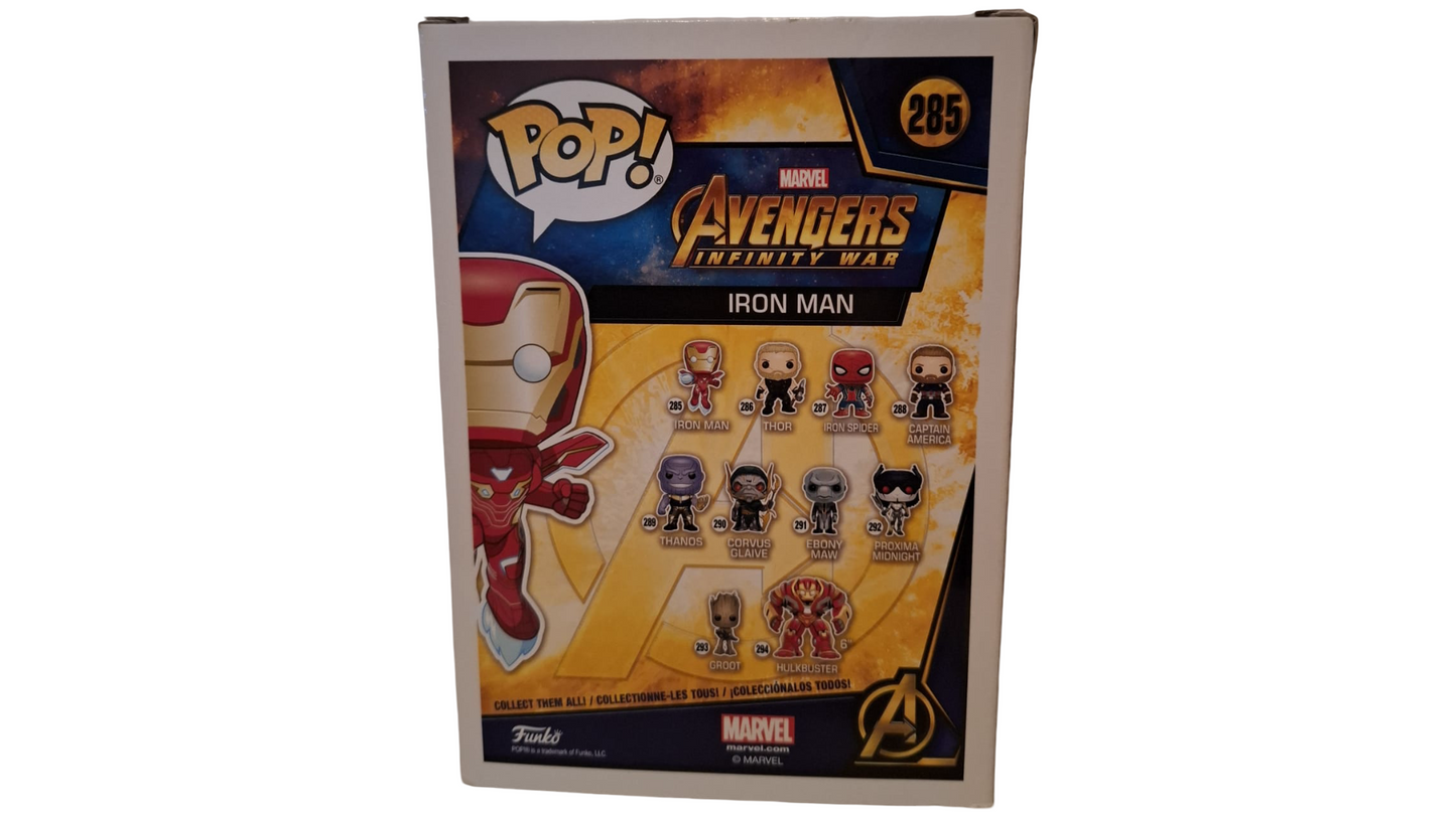 Funko Pop! Marvel Avengers Infinity War Iron Man #285 Bobble-Head OVP