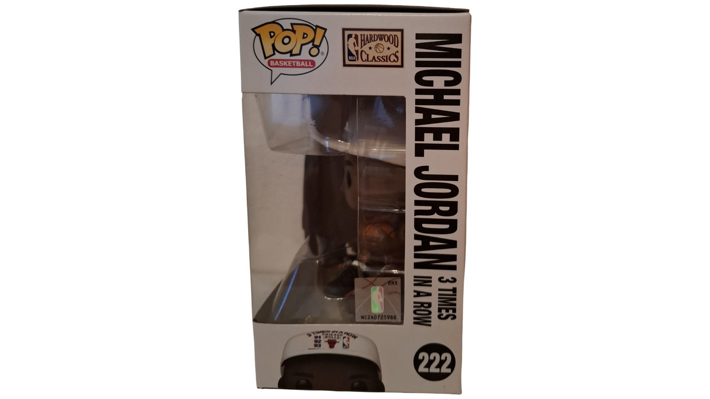 Funko Pop! Basketball Michael Jordan #222 Chicago Bulls 3 Times in a Row OVP