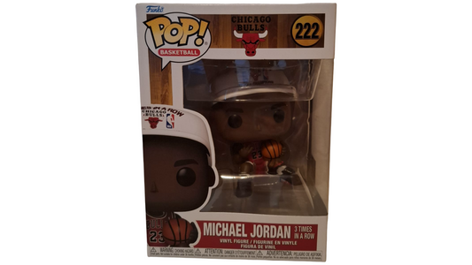 Funko Pop! Basketball Michael Jordan #222 Chicago Bulls 3 Times in a Row OVP