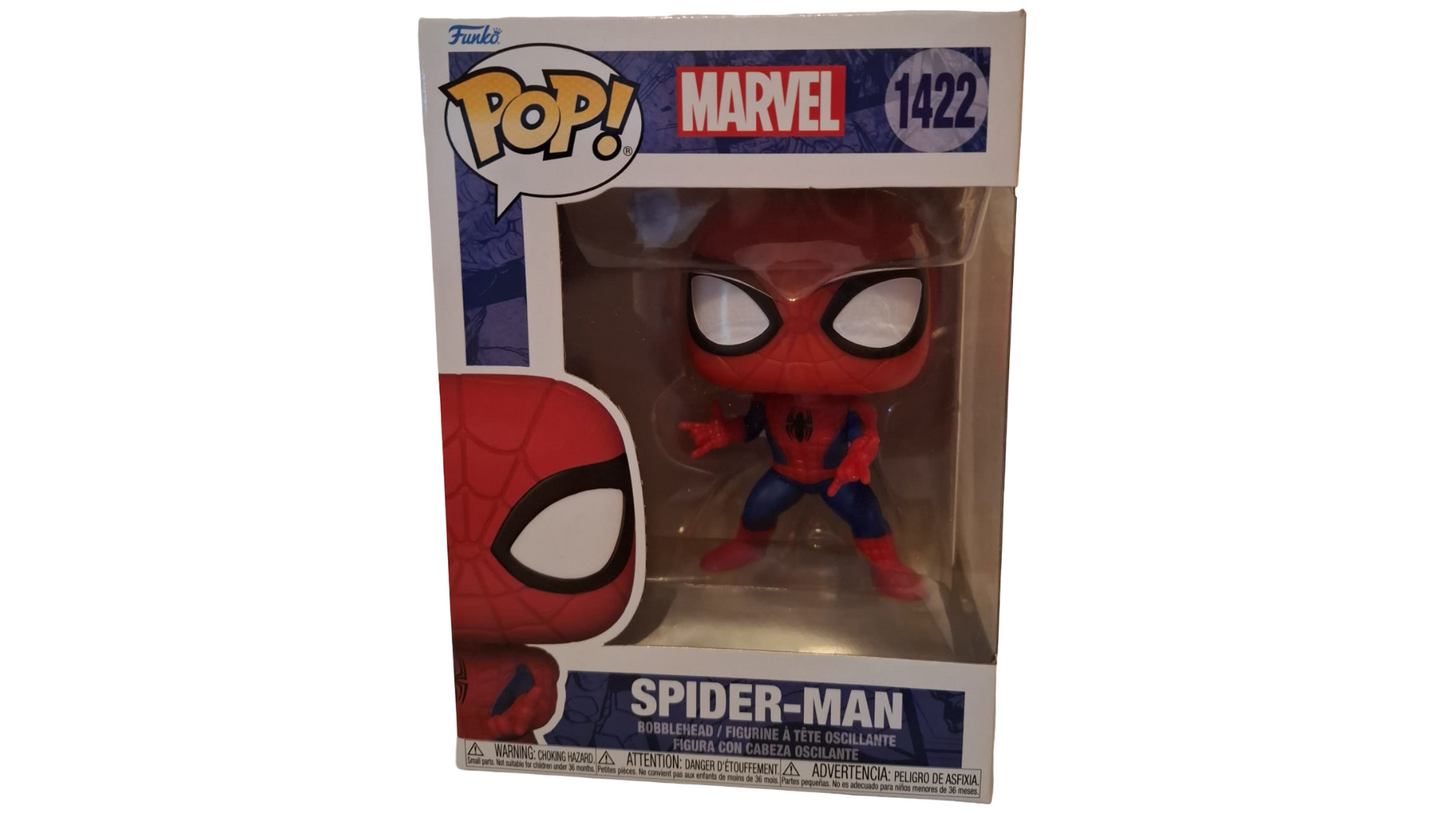 Funko Pop! Marvel New Classics Spider-Man #1422 Bobble-Head Figur OVP