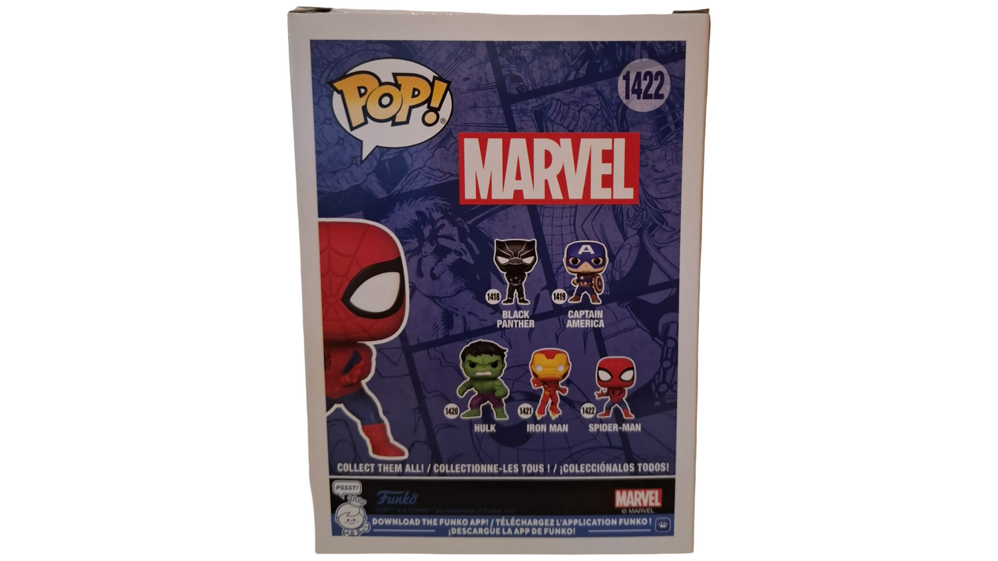 Funko Pop! Marvel New Classics Spider-Man #1422 Bobble-Head Figur OVP