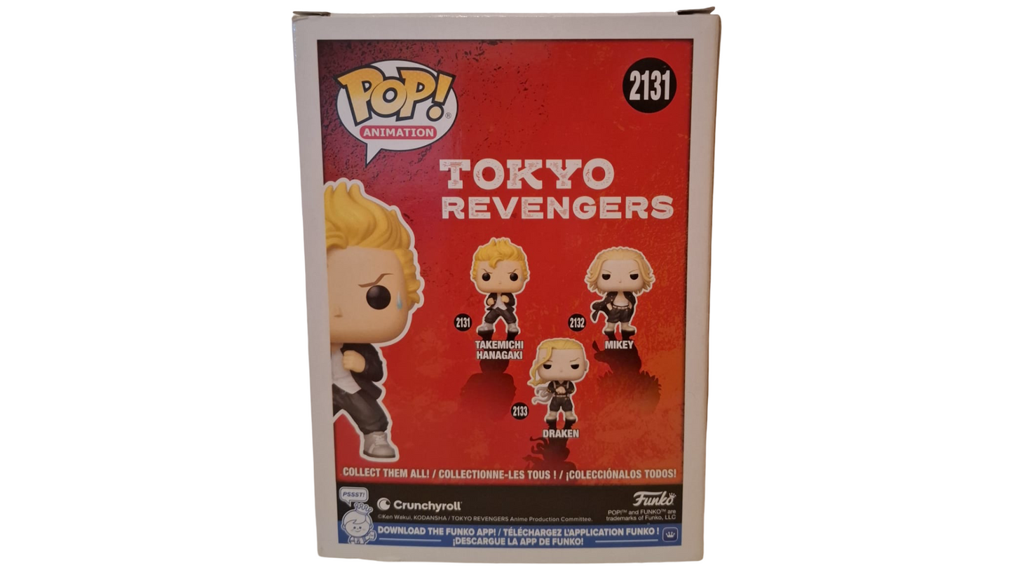Funko Pop! Tokyo Revengers Takemichi Hanagaki #2131 Vinyl Figur OVP