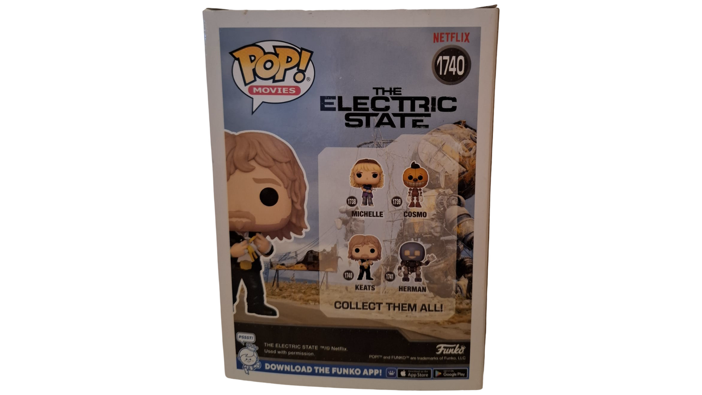 Funko Pop! Movies The Electric State Keats #1740 Netflix Vinyl Figur OVP