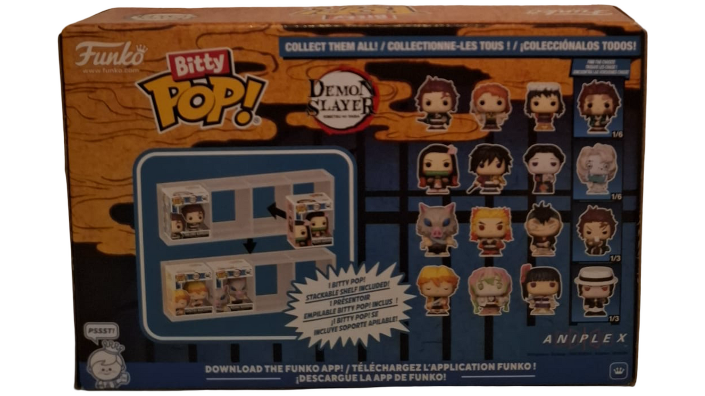 Funko Bitty Pop! Demon Slayer 4er Set Nezuko Giyu Tamayo + Mystery OVP