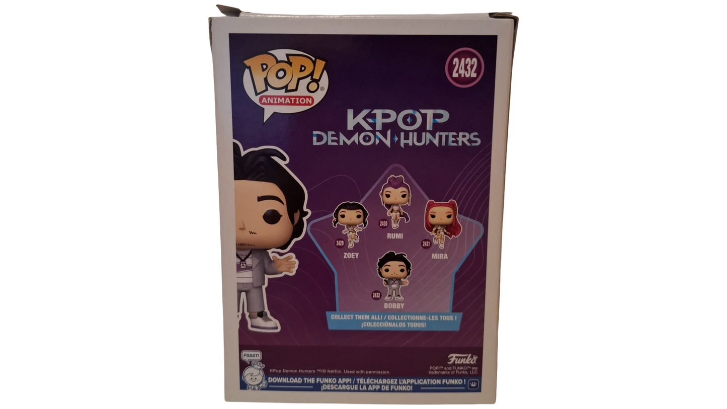 Funko Pop! KPop Demon Hunters Bobby #2432 Netflix Animation Vinyl Figur OVP