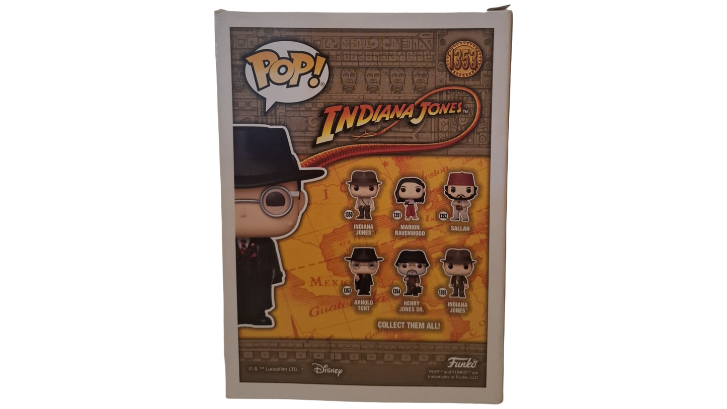 Funko Pop! Indiana Jones Arnold Toht #1353 Raiders of the Lost Ark OVP