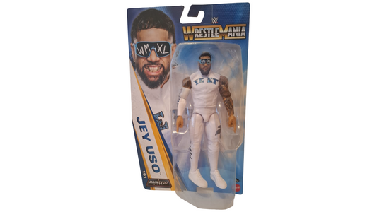 WWE Jey Uso Actionfigur – WrestleMania Main Event Series 161 – Mattel – OVP