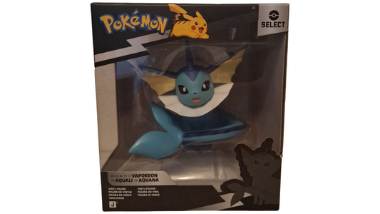 Pokémon Select Aquana Vinylfigur 12 cm – Vaporeon – Jazwares – OVP