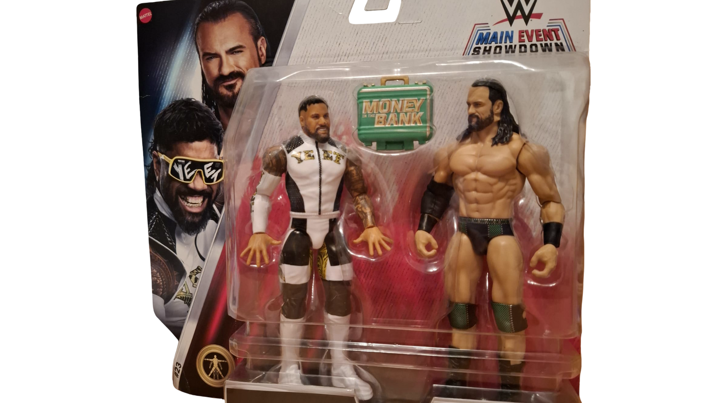 Mattel WWE Jey Uso vs Drew McIntyre Main Event Showdown #23 OVP