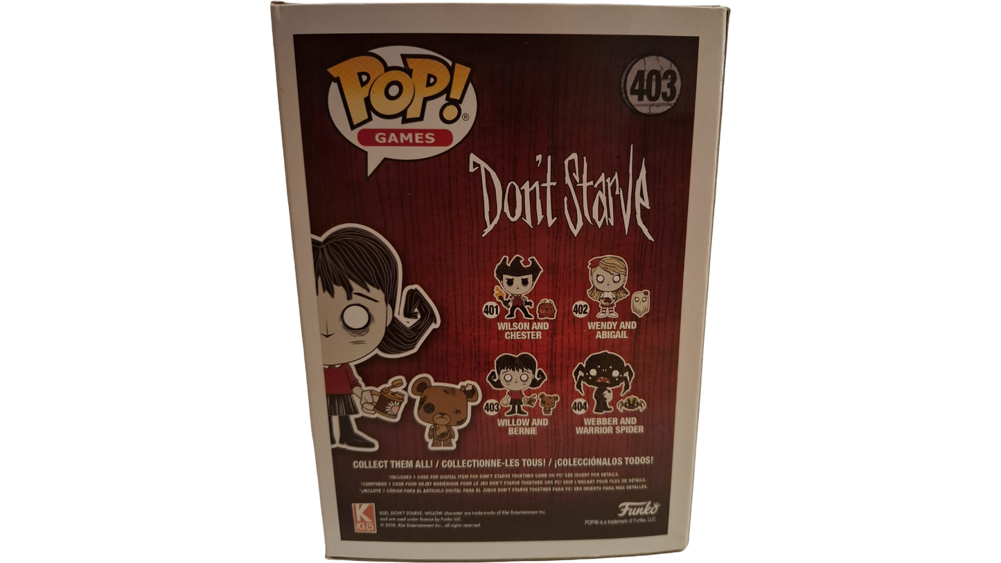 Funko Pop! Games #403 Willow & Bernie – Don’t Starve – Pop! & Buddy mit Digitalcode – OVP