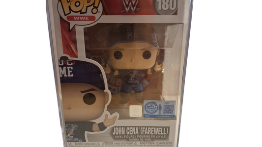 Funko Pop! WWE #180 John Cena „Farewell“ – Special Edition / Fanatics Exclusive – mit Schutzhülle – OVP