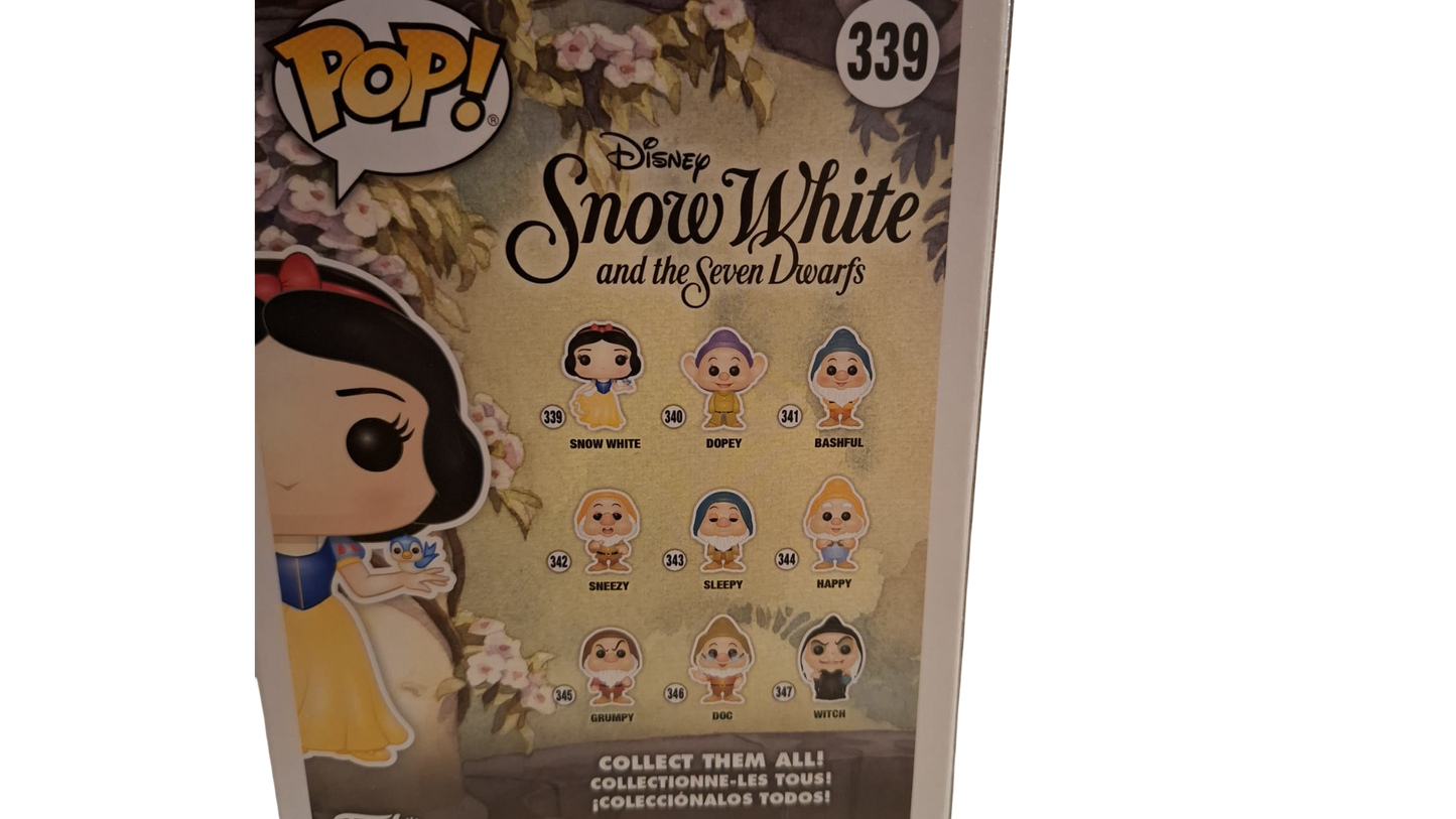 Funko Pop! Disney #339 Schneewittchen mit Vogel – Snow White 80th Anniversary – Vinylfigur – OVP