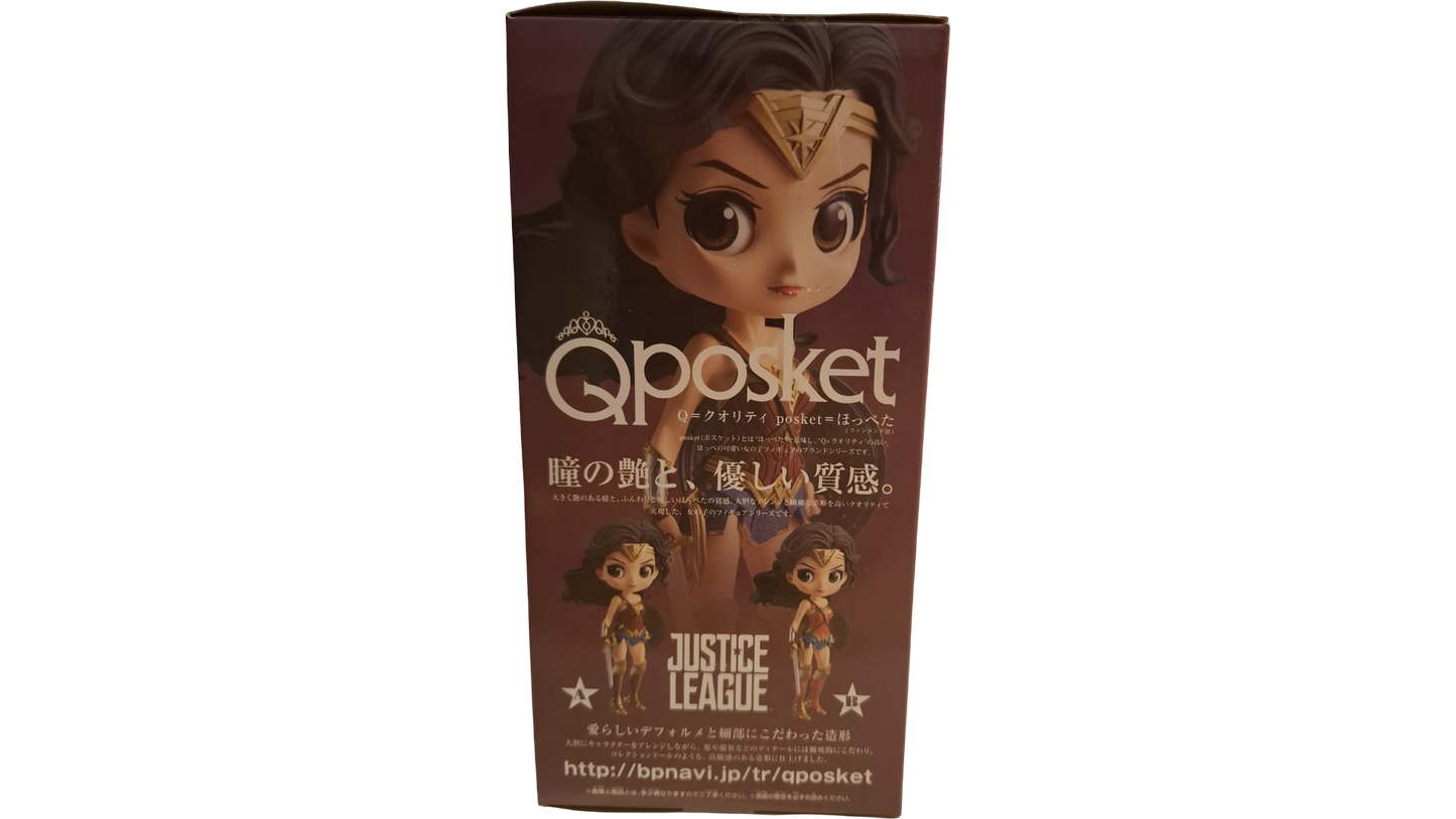 Banpresto Q Posket Wonder Woman – Justice League – Normal Color Version – ca. 14 cm – OVP