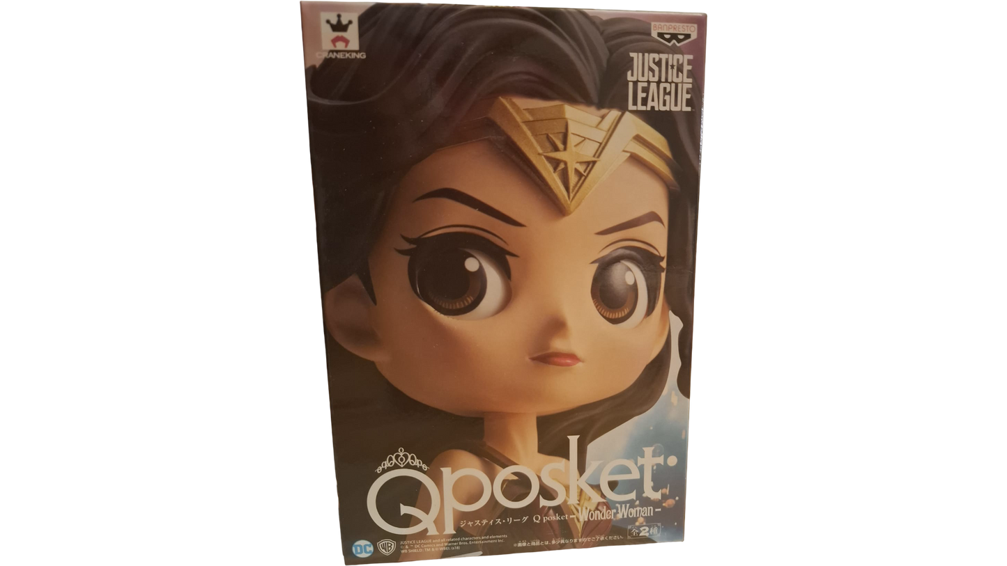 Banpresto Q Posket Wonder Woman – Justice League – Normal Color Version – ca. 14 cm – OVP