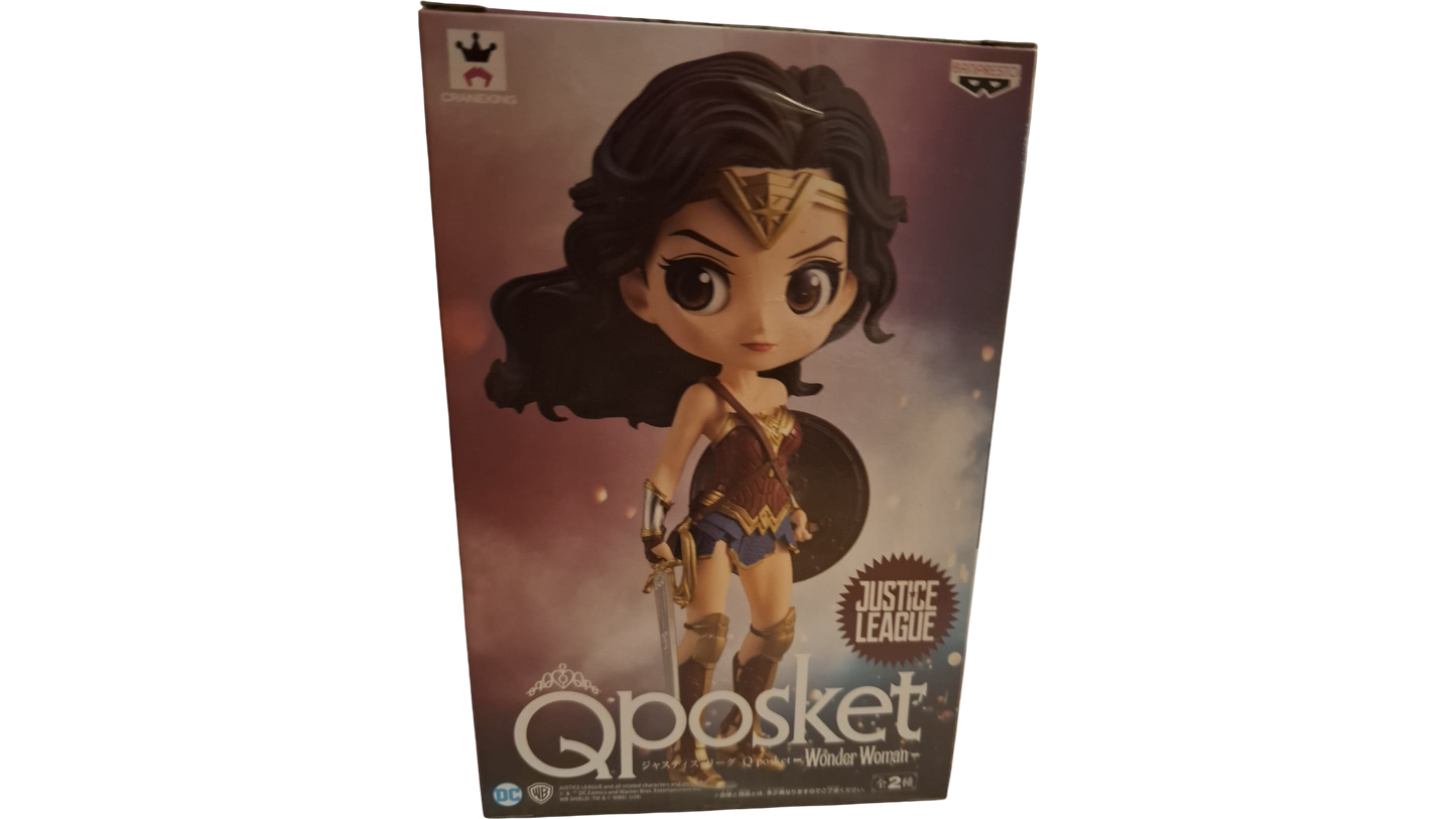 Banpresto Q Posket Wonder Woman – Justice League – Normal Color Version – ca. 14 cm – OVP