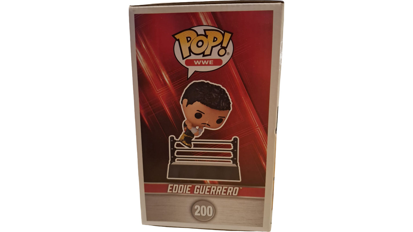 Funko Pop! Premium WWE #200 Eddie Guerrero – Frog Splash mit Wrestling-Ring – Vinylfigur – OVP