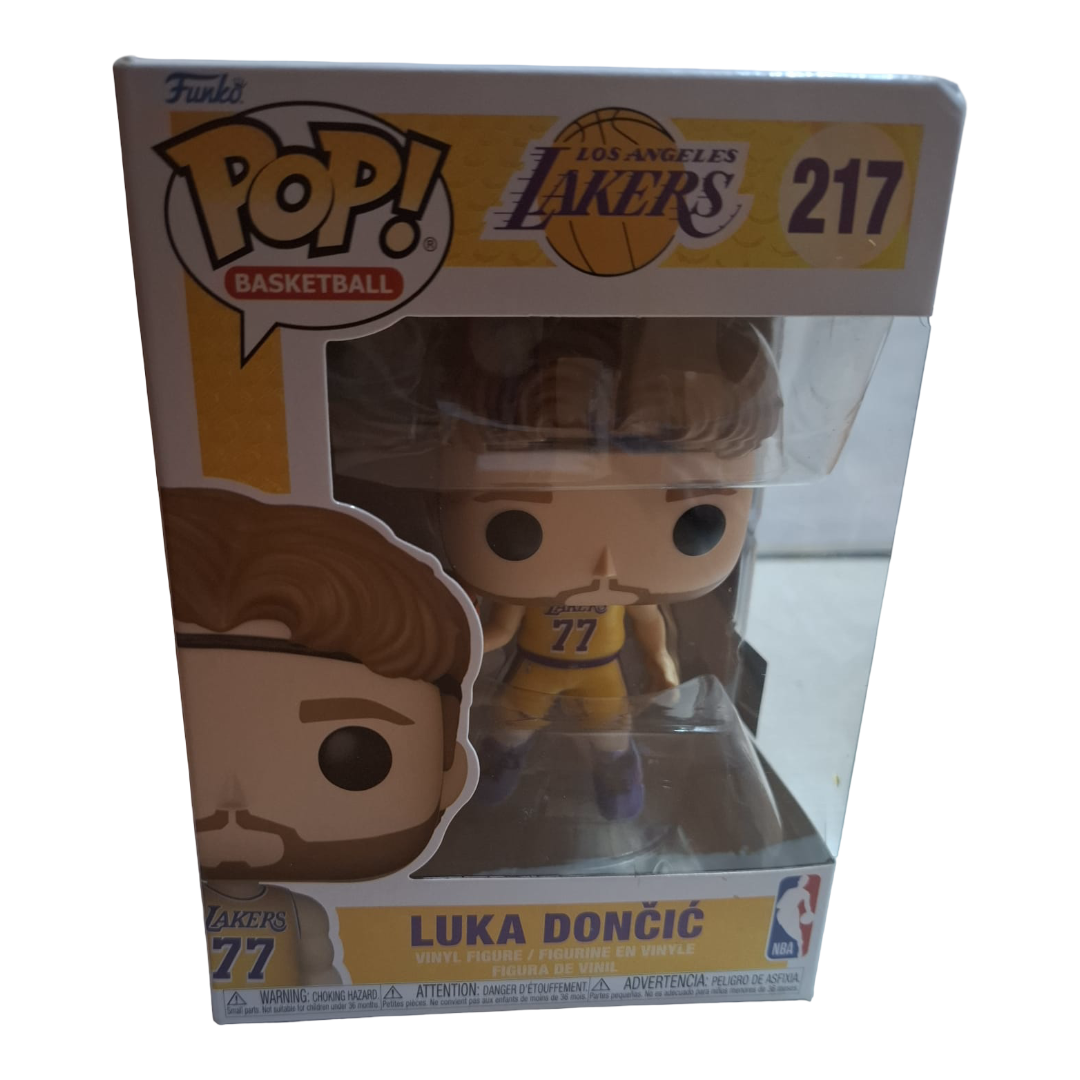 Funko Pop! Basketball Luka Dončić #217 – LA Lakers Trikot 77 – Neu OVP
