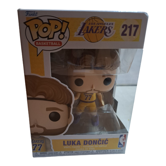 Funko Pop! Basketball Luka Dončić #217 – LA Lakers Trikot 77 – Neu OVP