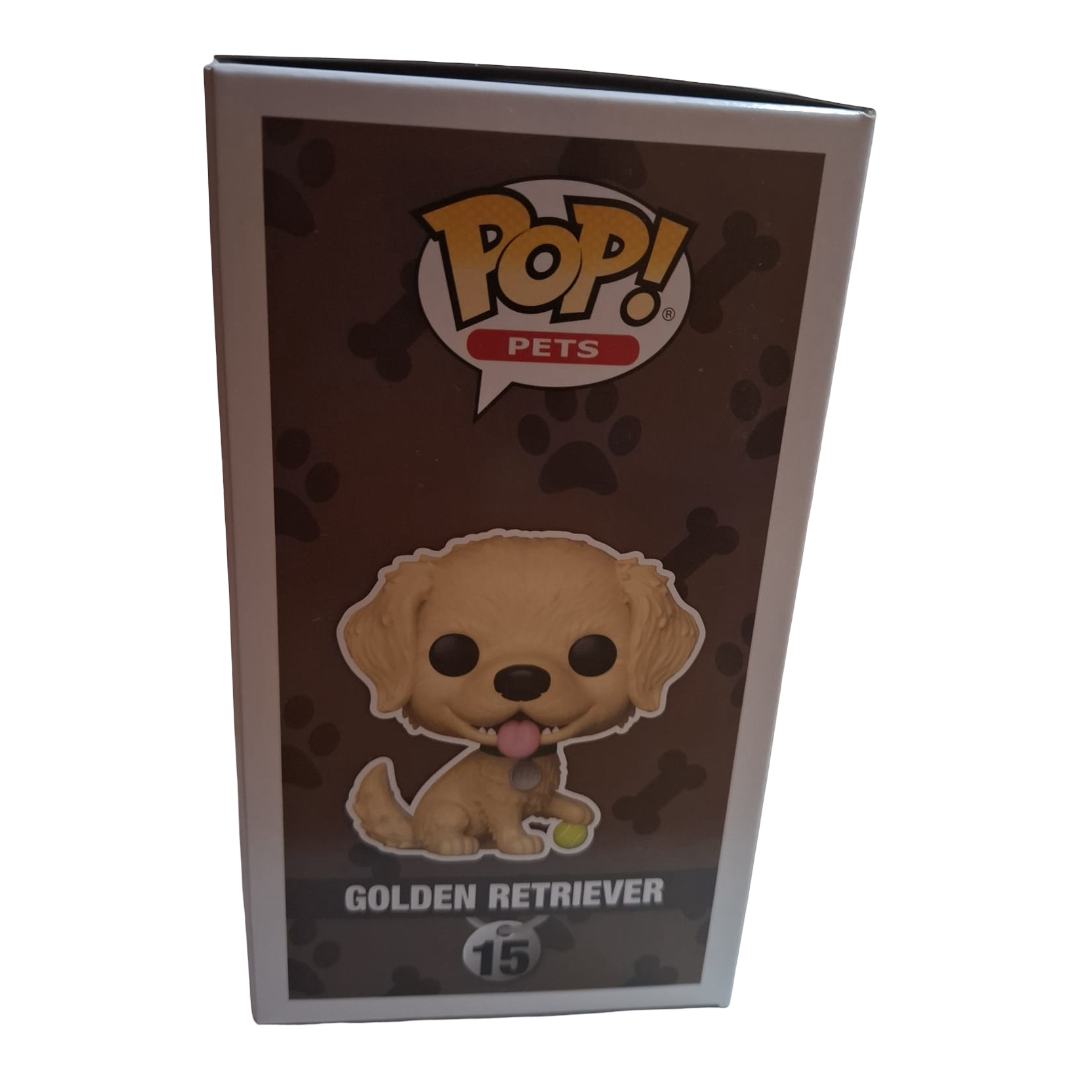 Funko Pop! Pets Golden Retriever #15 – Hundefigur Vinyl – Neu OVP