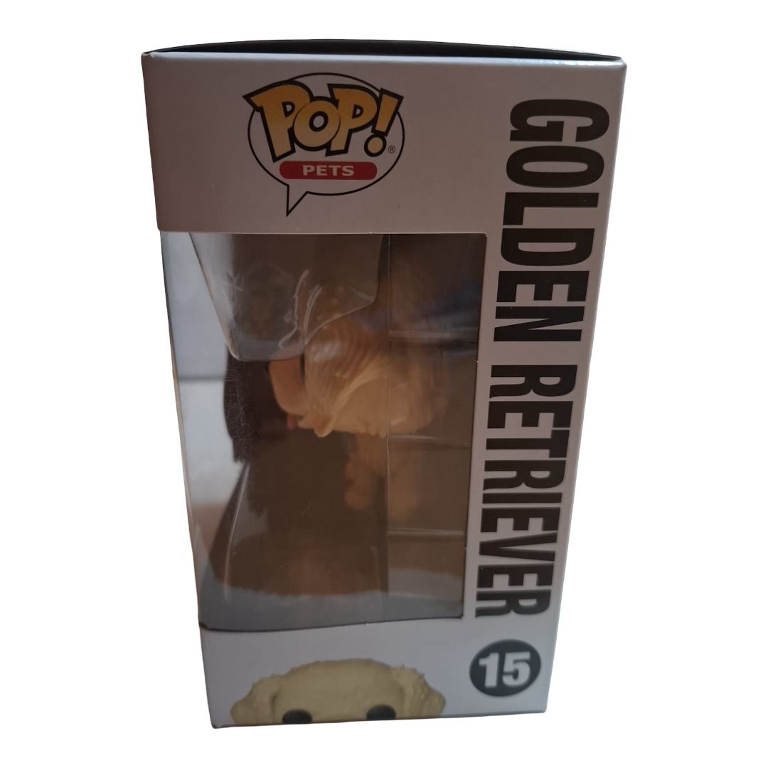 Funko Pop! Pets Golden Retriever #15 – Hundefigur Vinyl – Neu OVP