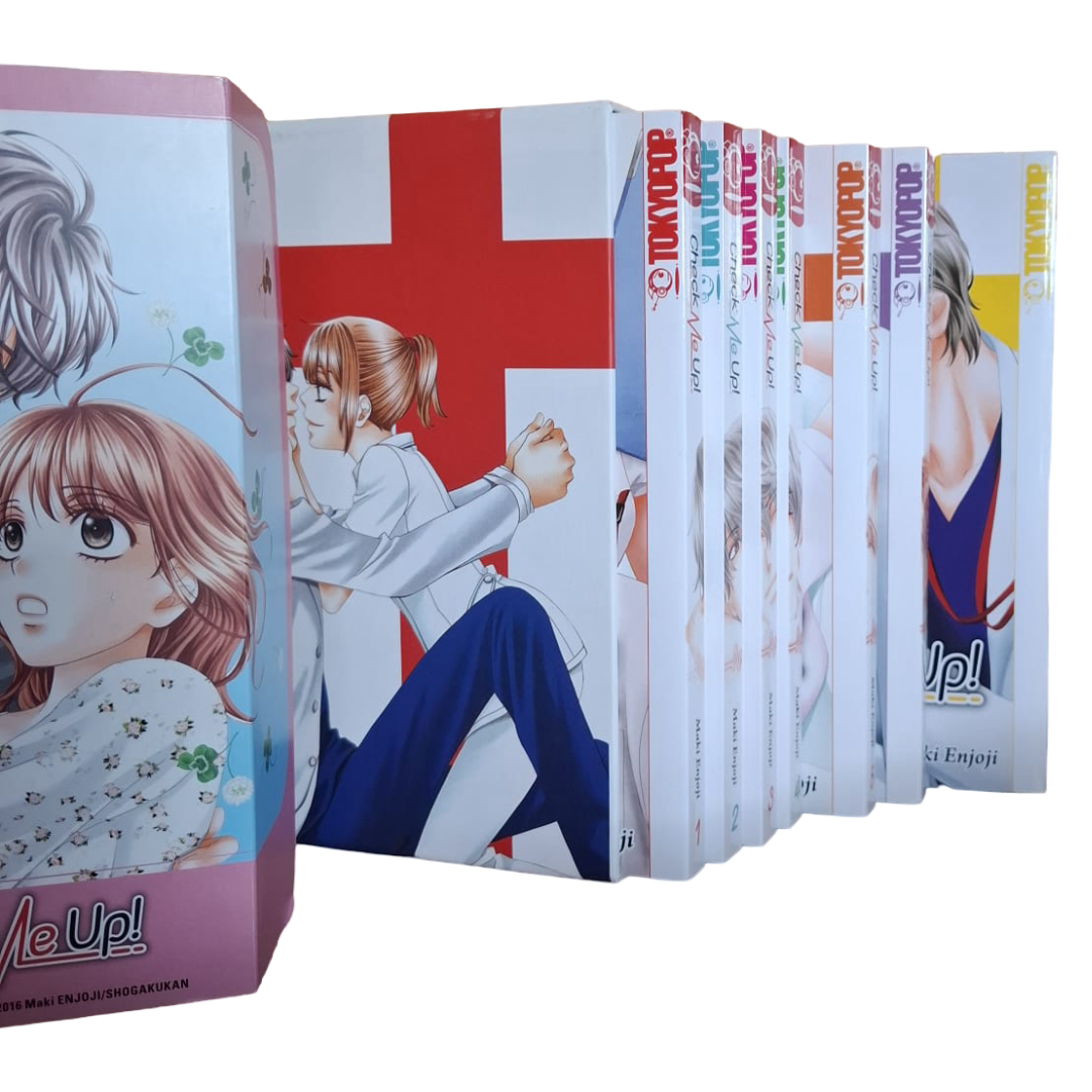 Check Me Up! Band 1–7 Komplettreihe mit Schuber – TOKYOPOP Manga Set – Vollständig