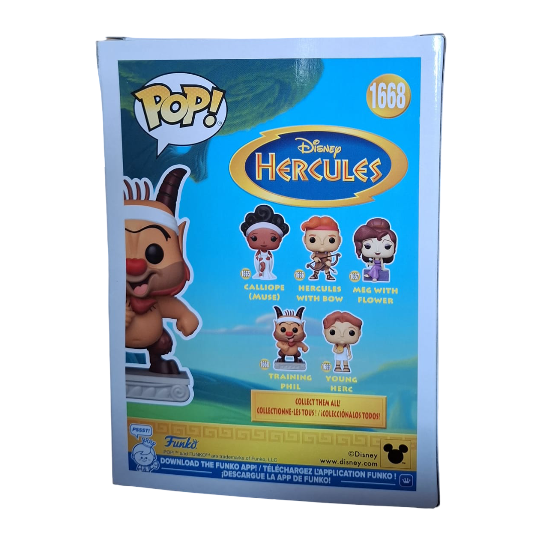Funko Pop Disney Hercules Training Phil Nr. 1668 Vinylfigur OVP