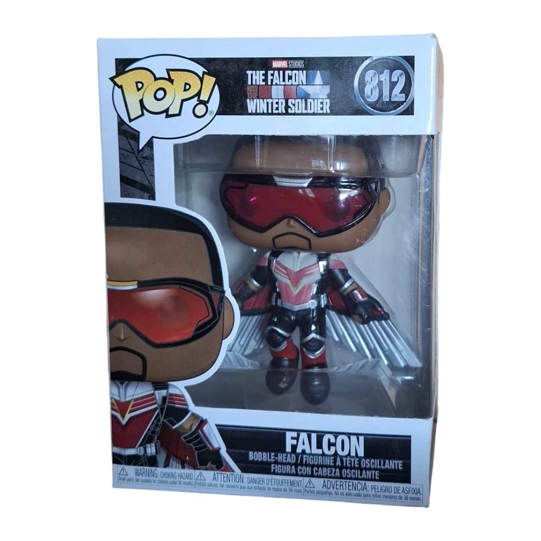 Funko Pop Marvel Falcon Nr. 812 The Falcon and Winter Soldier Bobble-Head OVP