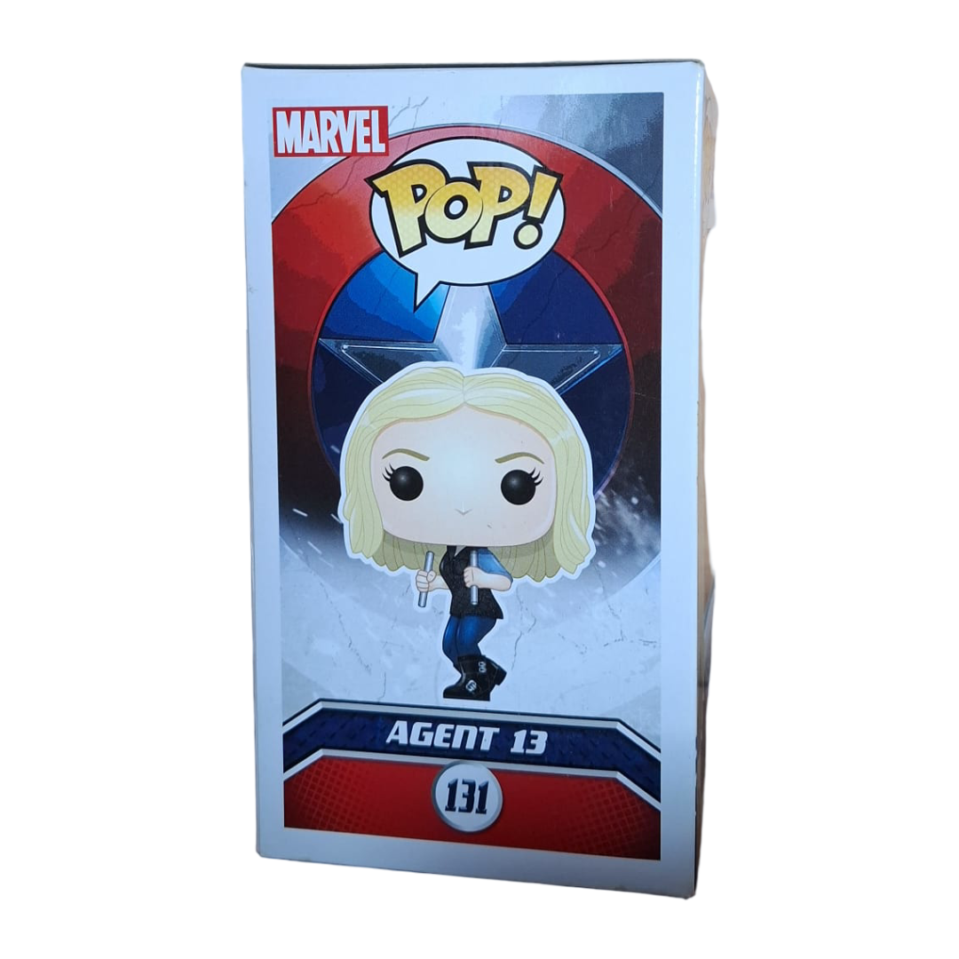 Funko Pop Marvel Captain America Civil War Agent 13 Nr. 131 Bobble-Head OVP