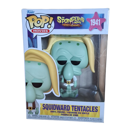 Funko Pop SpongeBob Film Squidward Tentacles Thaddäus Tentakel Pirat Nr. 1941 Vinylfigur OVP