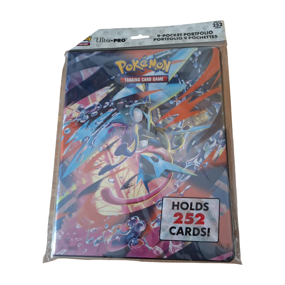 Pokémon Ultra PRO Quajutsu Greninja 9-Pocket Portfolio Sammelalbum 252 Karten