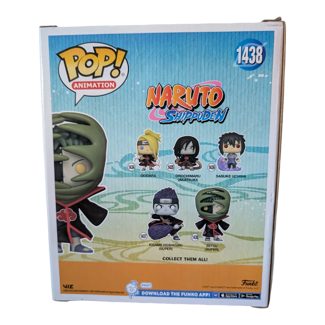 Funko Pop! Super Naruto Shippuden Zetsu #1438 6-Inch Vinyl Figur OVP