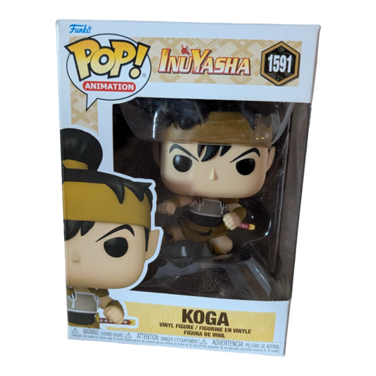 Funko Pop! Animation InuYasha Koga #1591 Vinyl Figur OVP