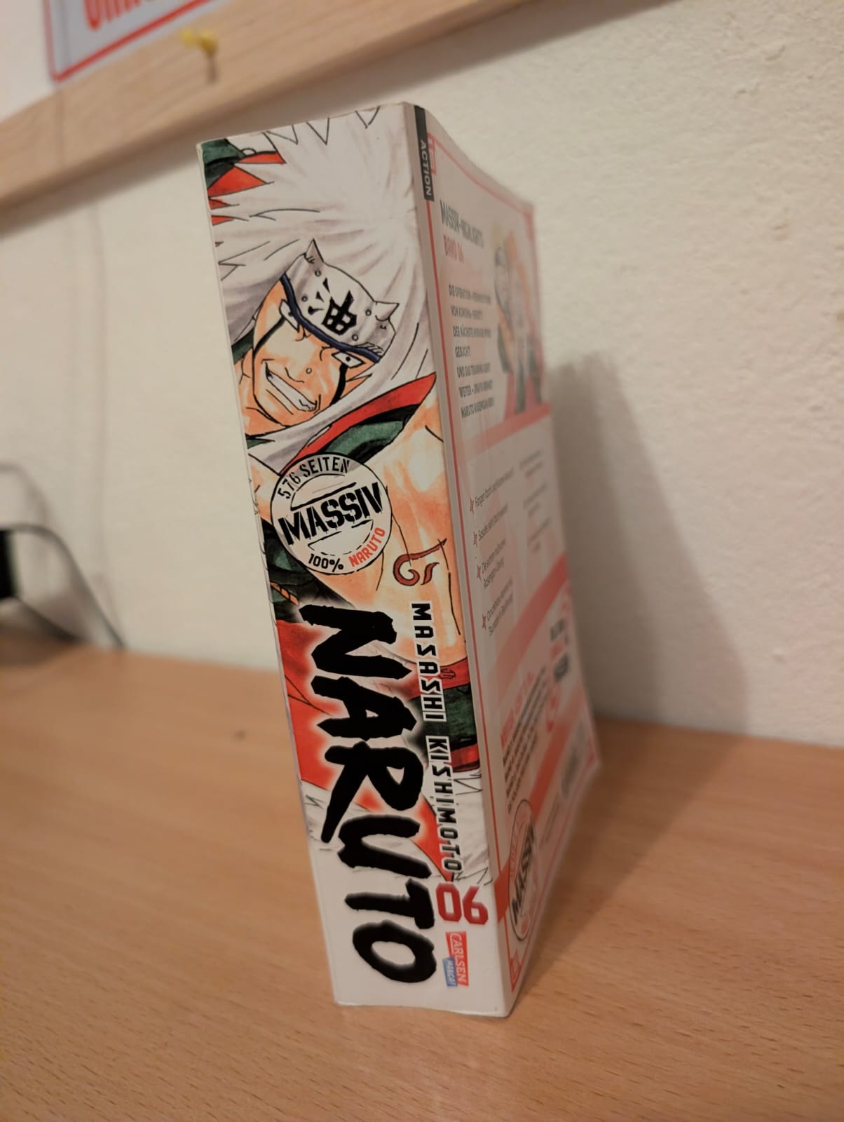 Naruto Massiv Band 6 – Masashi Kishimoto – Carlsen Manga – Deutsch – Sammelband