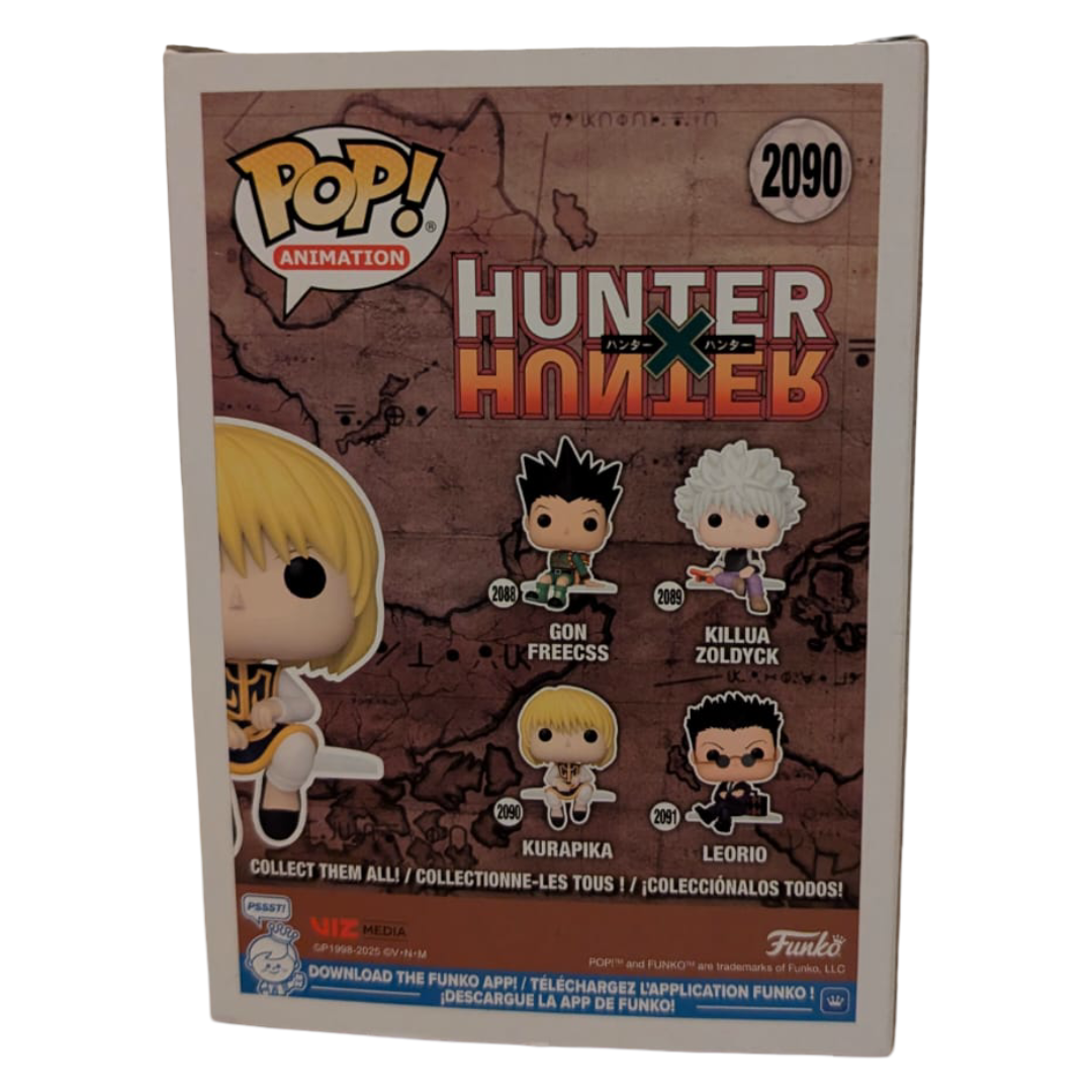 Funko Pop! Hunter x Hunter Kurapika #2090 Shelf Sitter Anime Figur OVP