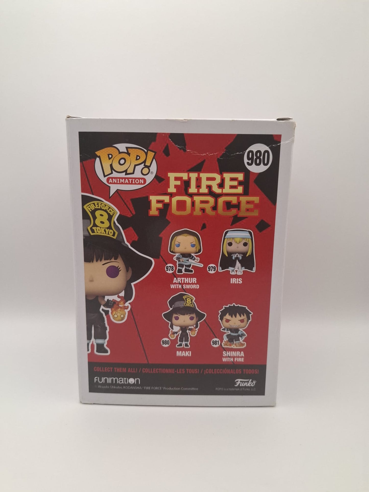 Funko Pop Fire Force Maki #980 Anime Vinyl Figur Neu OVP