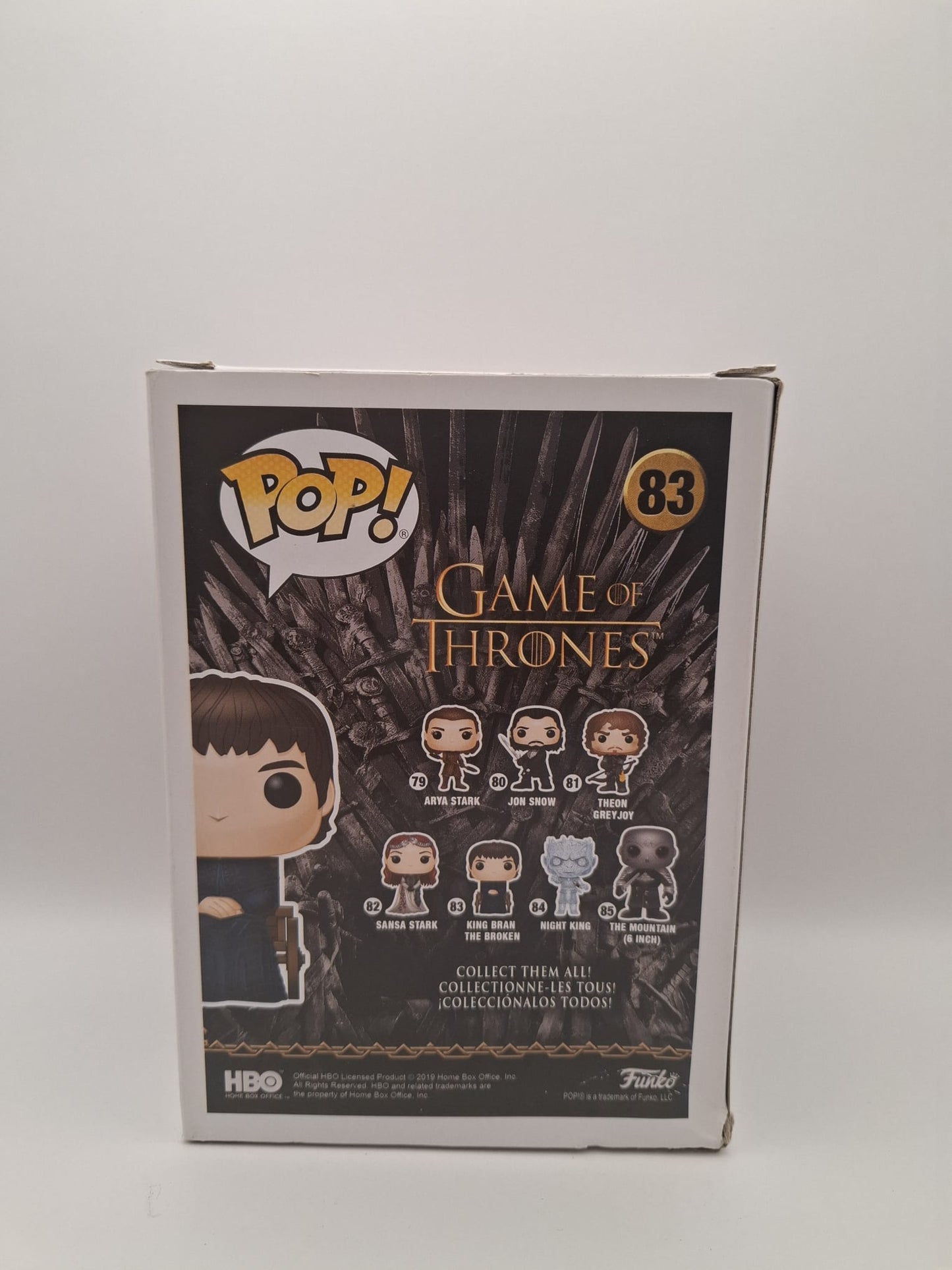 unko Pop Game of Thrones King Bran the Broken #83 Neu OVP