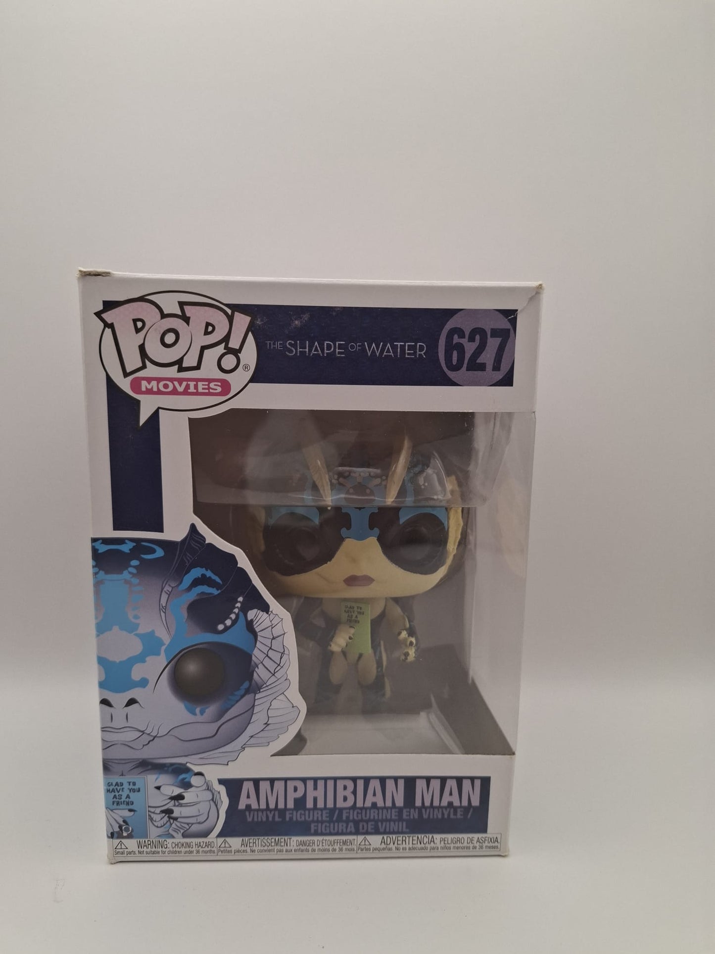 Funko Pop The Shape of Water Amphibian Man #627 Vinyl Figur OVP
