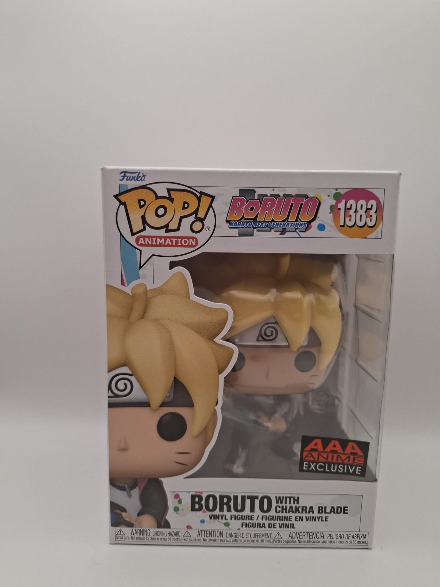 Funko Pop Boruto with Chakra Blade #1383 AAA Anime Exclusive Neu OVP