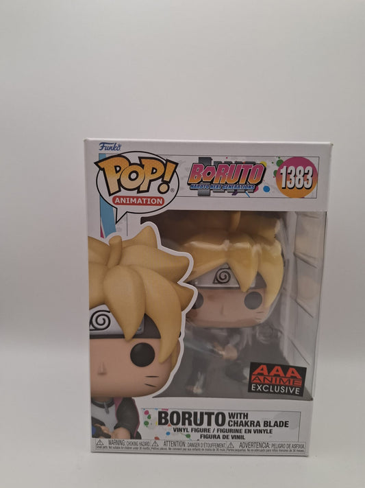 Funko Pop Boruto with Chakra Blade #1383 AAA Anime Exclusive Neu OVP