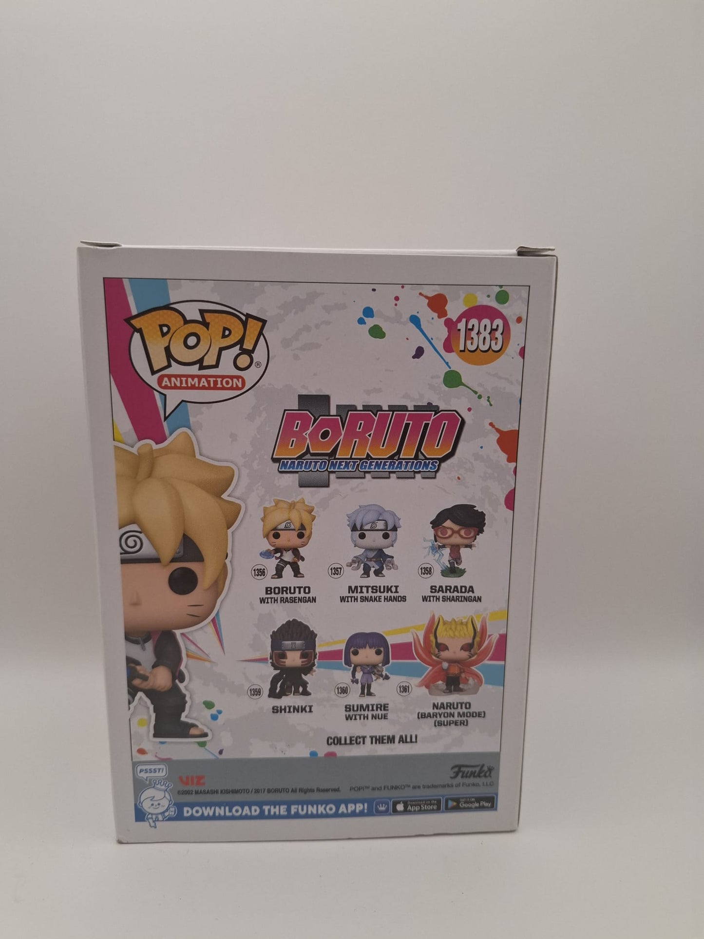 Funko Pop Boruto with Chakra Blade #1383 AAA Anime Exclusive Neu OVP