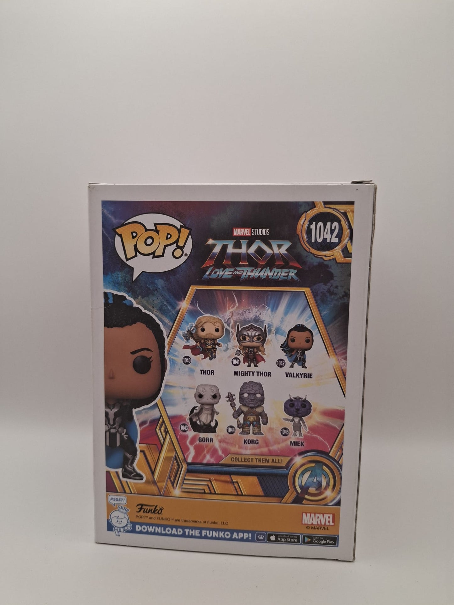 Funko Pop Marvel Thor Love and Thunder Valkyrie #1042 Neu OVP