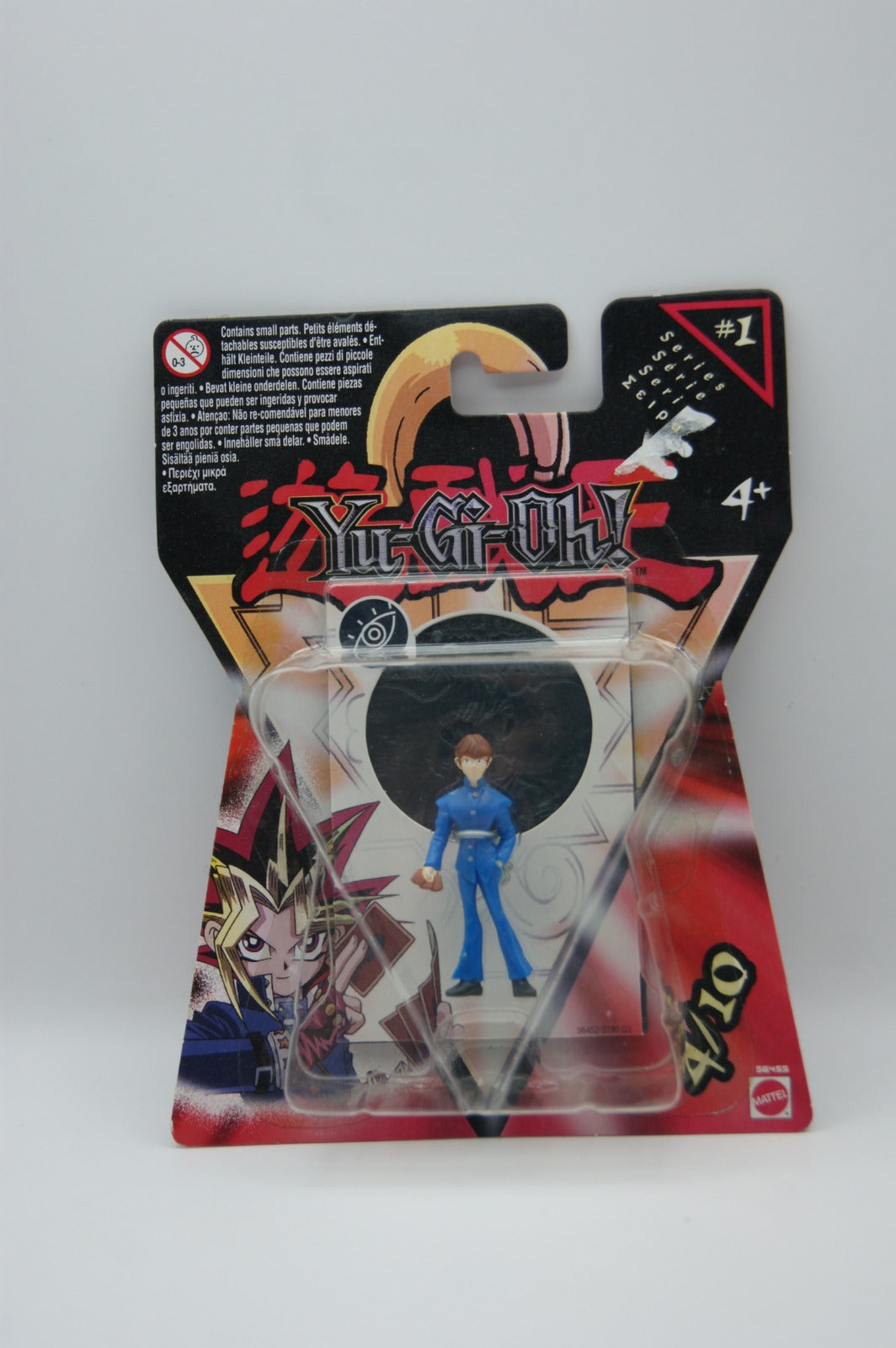 Yu-Gi-Oh! Seto Kaiba Figur Series 1 Mattel Vintage mit Holo-Stein OVP