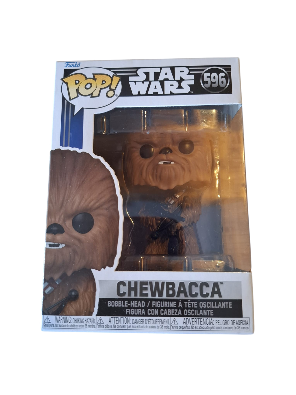 Funko Pop Star Wars Chewbacca #596 Bobble Head Figur OVP Original