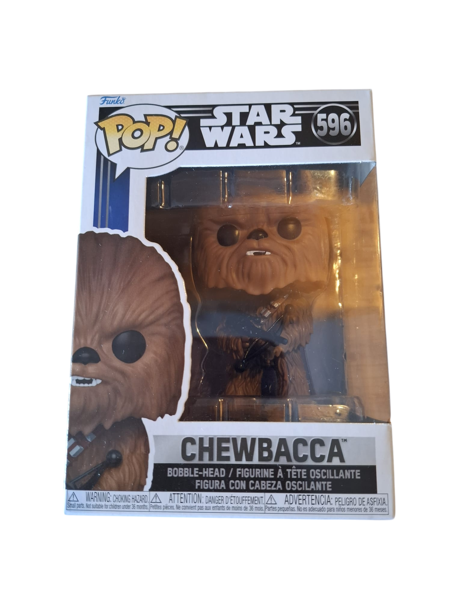 Funko Pop Star Wars Chewbacca #596 Bobble Head Figur OVP Original