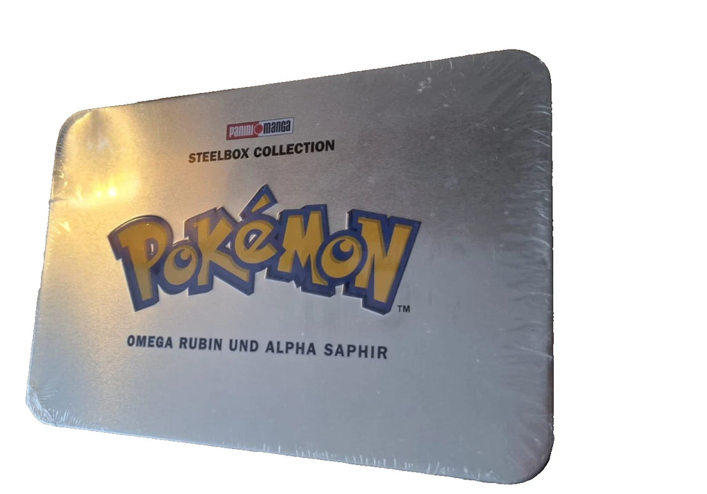 Pokemo Steelbox Collection Omega Rubin und Alpha Saphir Panini Manga rarität
