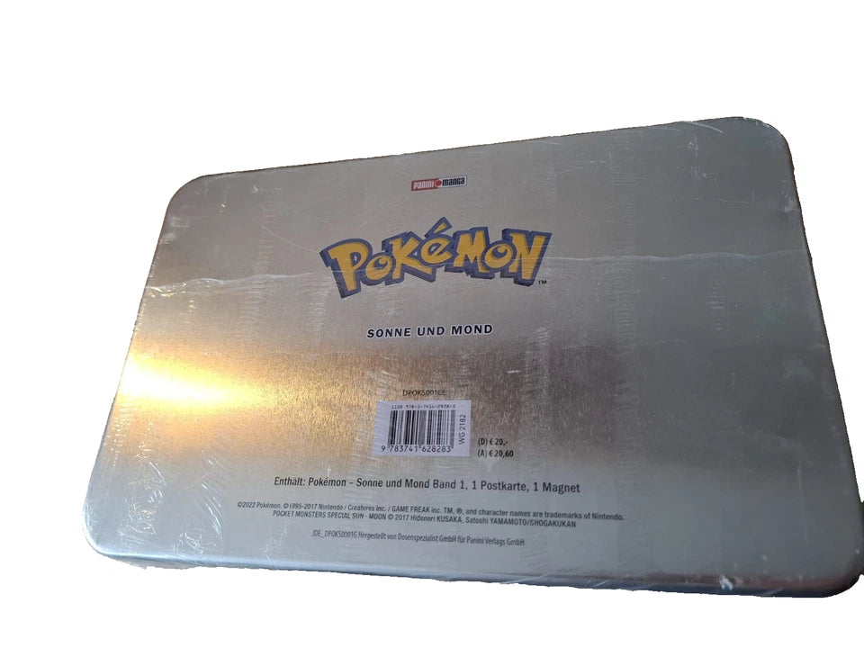 Pokemon Steelbox Collection Sonne und Mond Panini Manga rarität