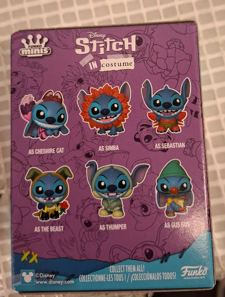 Funko Minis Disney Stitch in Costume – Stitch als Simba Vinyl Figur OVP Sammler